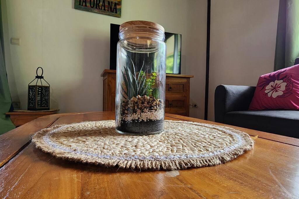 Bungalow Tipanier - Vue Parfaite Tevaitoa Eksteriør billede